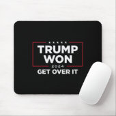 Trump won het in 2024 muismat (Met muis)