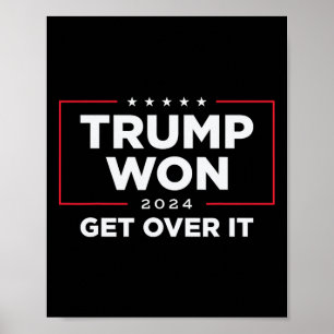 Trump won het in 2024 poster