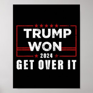 Trump won het in 2024 poster