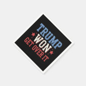 Trump won het in 2024 servet (Hoek)