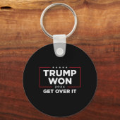 Trump won het in 2024 sleutelhanger (Voorkant)