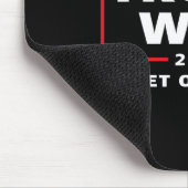 Trump won het jaar 2024 muismat (Hoek)