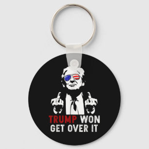 Trump won het van zijn patriottische pro Trump Ant Sleutelhanger
