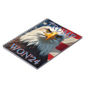 TRUMP WON IN 2024 NOTITIEBOEK (Linkerzijde)