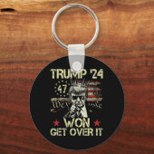Trump Won, Opgelost 2025 5 Sleutelhanger (Voorkant)
