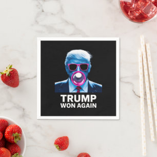 Trump Won Opnieuw 2024 Verkiezingen Stem President Servet