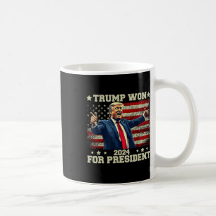 Trump Won Opnieuw 2025 Verkiezingen President 47 T Koffiemok