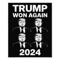 Trump won opnieuw inauguratie dag 47 van de verkie