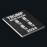 Trump won opnieuw inauguratie dag 47 van de verkie notitieblok<br><div class="desc">Trump won opnieuw de inauguratie dag 47 van de verkiezingen van 2024 President</div>