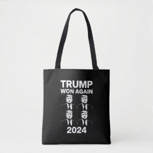 Trump won opnieuw verkiezingen 2024 inauguratie da tote bag