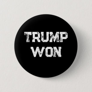 Trump Won Ronde Button 5,7 Cm