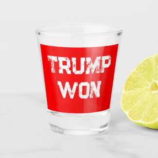 TRUMP WON SHOT GLAS
