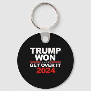 Trump won voor zijn tweede termijn Trump 2024 Sleutelhanger