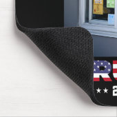 Trump Works Drive-thru Trump Serveert Frites Muismat (Hoek)