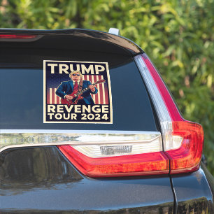 Trump wraaktoernee 2024 Politieke verkiezingen 202 Sticker