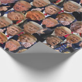 Trump Wrapping Paper Cadeaupapier (Hoek)
