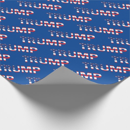 Trump Wrapping Paper Cadeaupapier (Hoek)