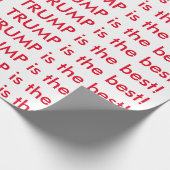 Trump Wrapping Paper Cadeaupapier (Hoek)