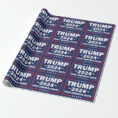 Trump Wrapping Paper Cadeaupapier (Uitgerold)