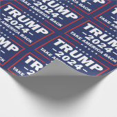 Trump Wrapping Paper Cadeaupapier (Hoek)