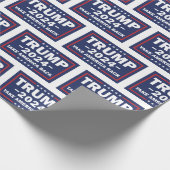 Trump Wrapping Paper Haal Amerika terug Cadeaupapier (Hoek)