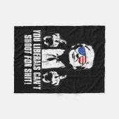 Trump You Liberals Can't Shoot For  Fleece Deken (Voorkant (Horizontaal))