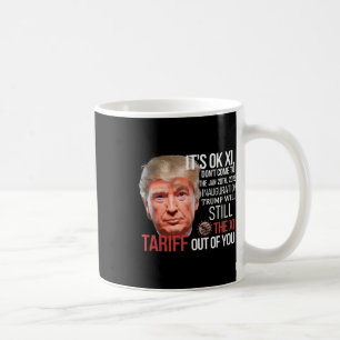 Trump zal de XI uit uw inauguratie D tariferen Koffiemok