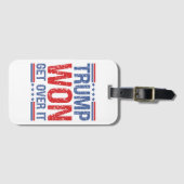 Trump zal er overheen komen bagagelabel (Voorkant (horizontaal))