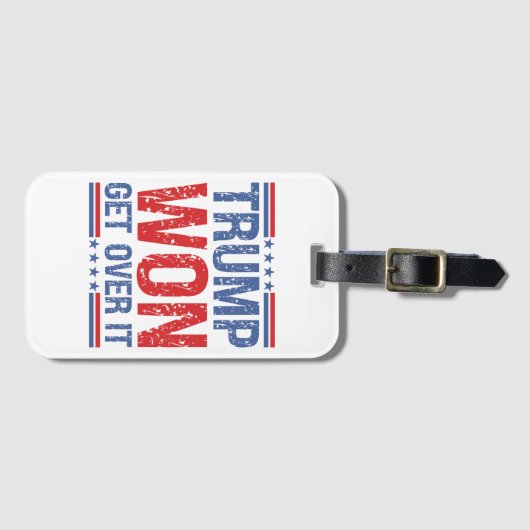 Trump zal er overheen komen bagagelabel (Voorkant (horizontaal))