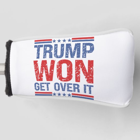 Trump zal er overheen komen golfheadcover (Voorkant)