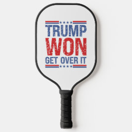 Trump zal er overheen komen pickleball paddle
