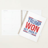 Trump zal er overheen komen planner (Display)