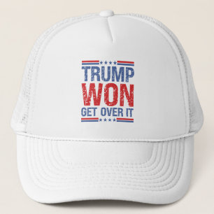 Trump zal er overheen komen trucker pet