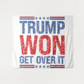 Trump zal er overheen komen wandkleed (Voorkant (horizontaal))