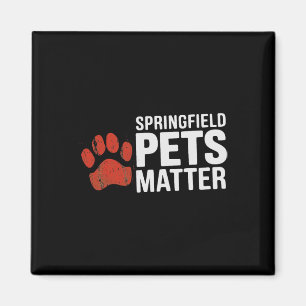 Trump: ze eten de honden, katten en Springfield PE Magneet