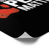 Trump: ze eten de honden, katten en Springfield PE Poster (Hoek)