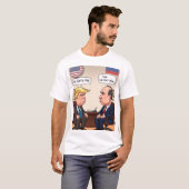 Trump Zelensky Meeting T-shirt (Voorkant volledig)