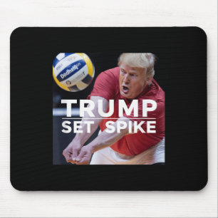 Trump zet Spike grappige politieke volleybalspeler Muismat