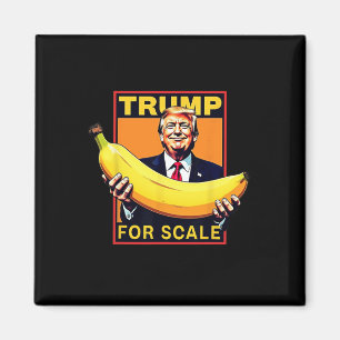 Trump zijn banaan (voor schaal) sterrenschip Funny Magneet