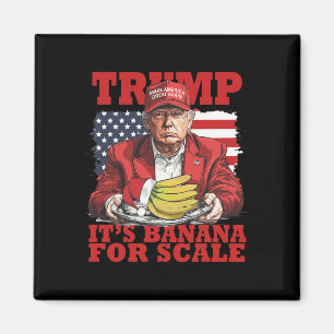 Trump zijn banaan (voor schaal) sterrenschip Funny Magneet