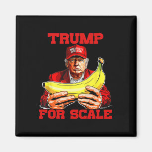 Trump zijn banaan (voor schaal) sterrenschip Funny Magneet