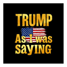 Trump zoals ik Gezegde: grappig politiek citaat