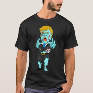 Trump Zombie Cute President Halloween Funny Gift T-shirt
