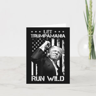 Trumpamania Trump 2024 laat Trump-a-mania de vrije Kaart