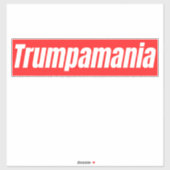 Trumpamania Trump Verkiezingen 2024 Sticker (Vel)