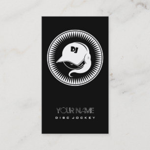 Trumpcards - DJ KIND Vrouw Disk Jockey 01 Visitekaartje