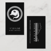 Trumpcards - DJ KIND Vrouw Disk Jockey 01 Visitekaartje (Voorkant / Achterkant)