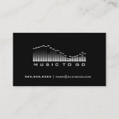 Trumpcards - DJ KIND Vrouw Disk Jockey 01 Visitekaartje (Achterkant)