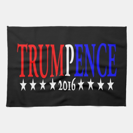 TRUMPENCE 2016 - Trump & Pence Theedoek (Horizontaal)