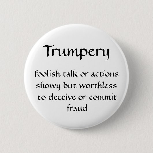 Trumpery Ronde Button 5,7 Cm (Voorkant)